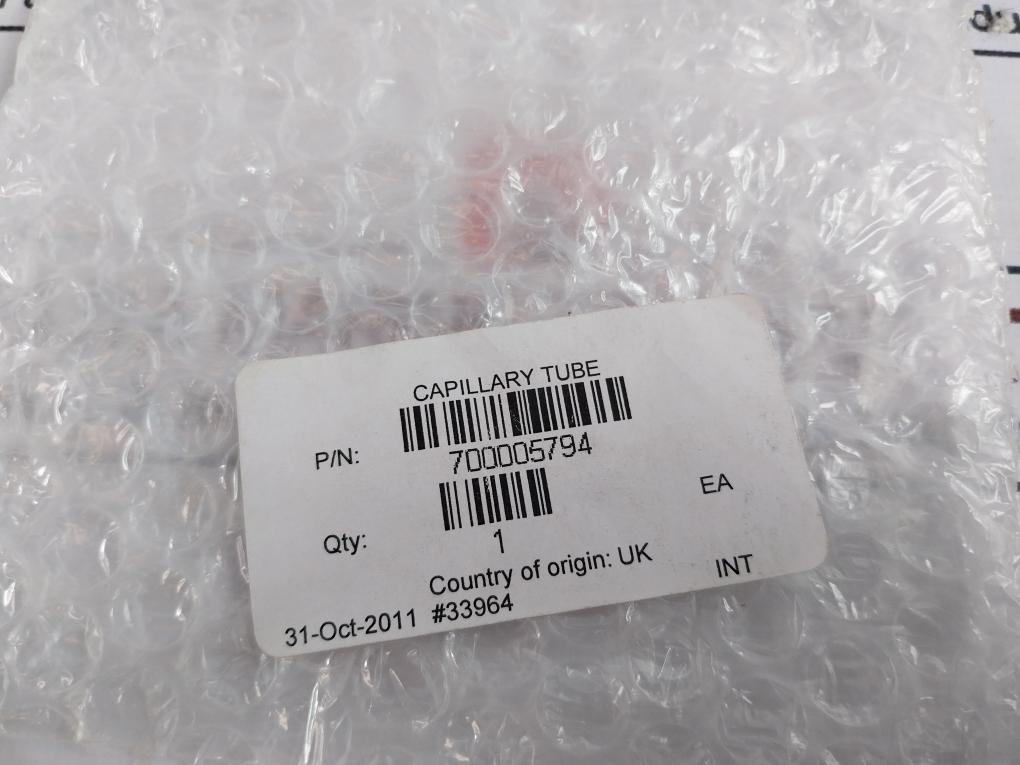 700005794 Capillary Tube 33964