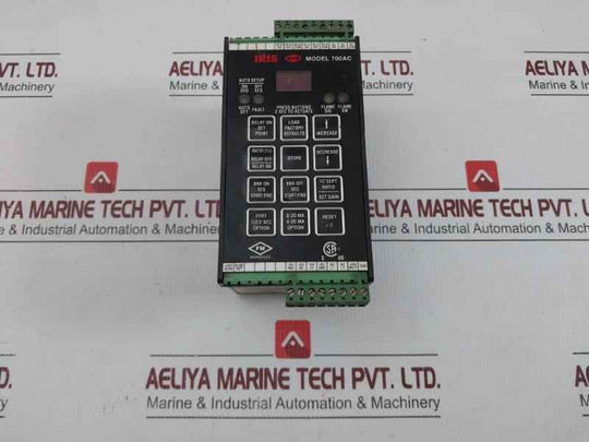 700 Ac Brand Iris Signal Processor Flame Monitor 0˚C- 50˚C 85-265Vac 0.07A 0 To 1.9Sec Weight: 370 Gm