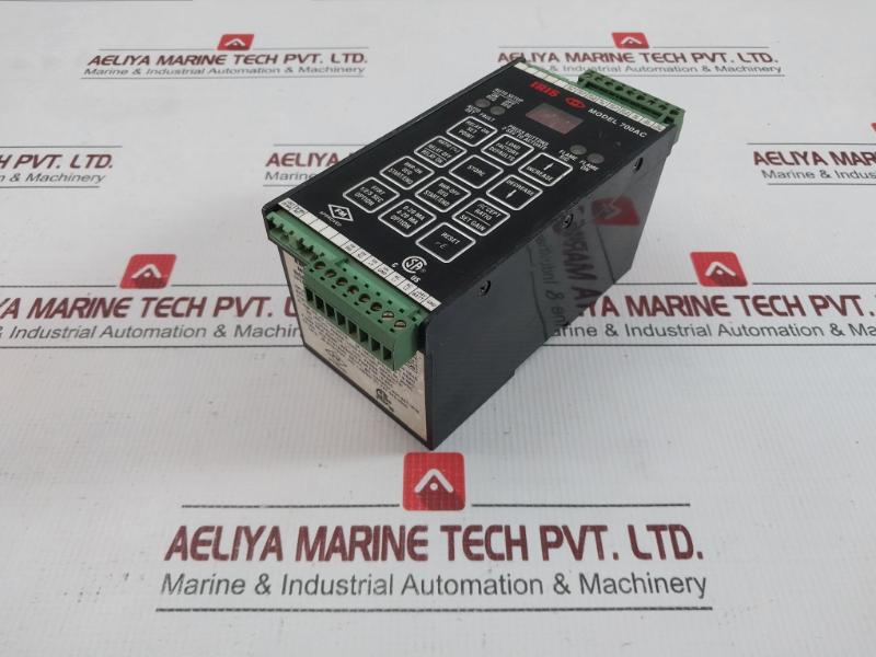 700 Ac Brand Iris Signal Processor Flame Monitor 0˚C- 50˚C 85-265Vac 0.07A 0 To 1.9Sec Weight: 370 Gm