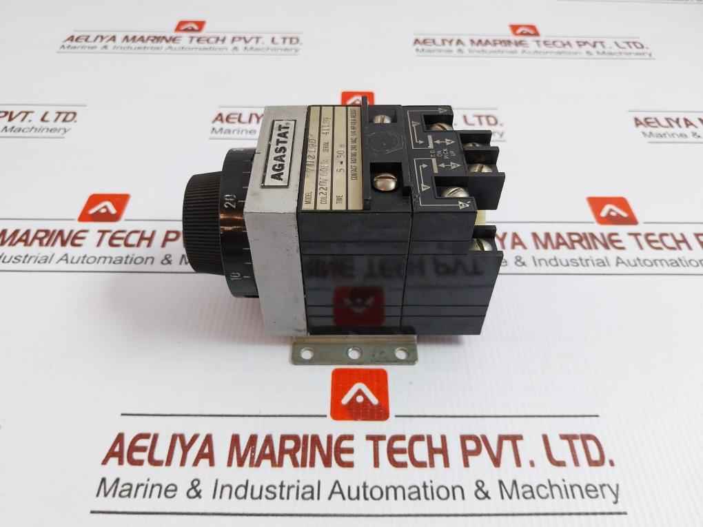 7012L9D Time Delay Relay 5-50 Seconds Agastat