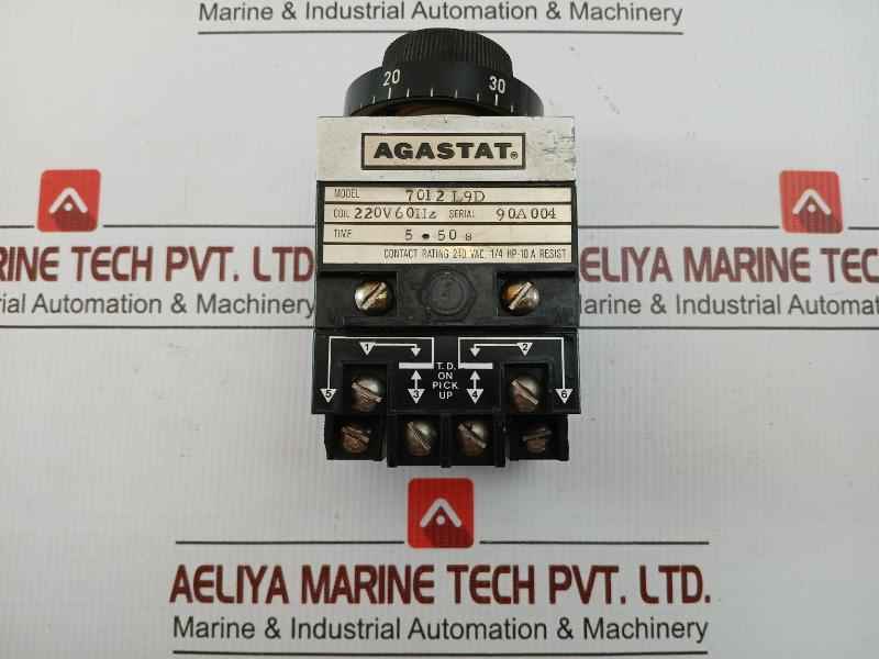 7012L9D Time Delay Relay Agastat 5-50 S