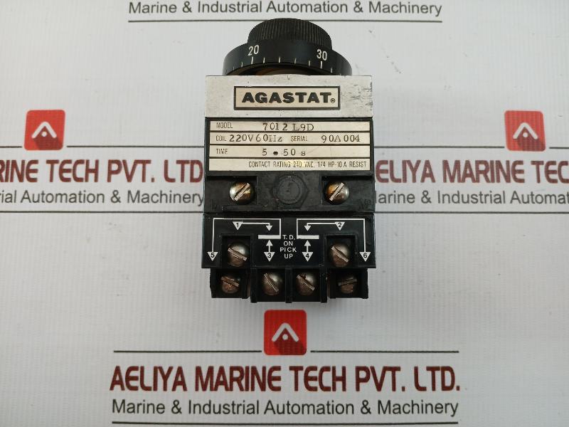 7012L9D Time Delay Relay Agastat 5-50 S