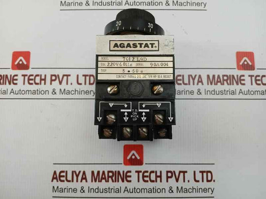 7012L9D Time Delay Relay Agastat 5-50 S