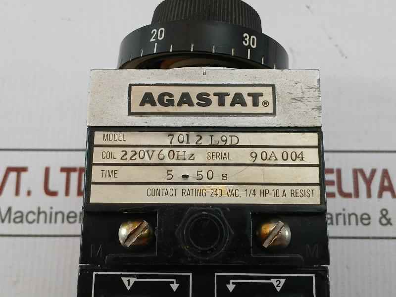 7012L9D Time Delay Relay Agastat 5-50 S