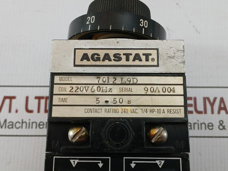 7012L9D Time Delay Relay Agastat 5-50 S