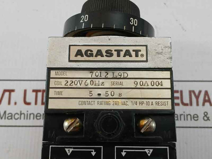 7012L9D Time Delay Relay Agastat 5-50 S