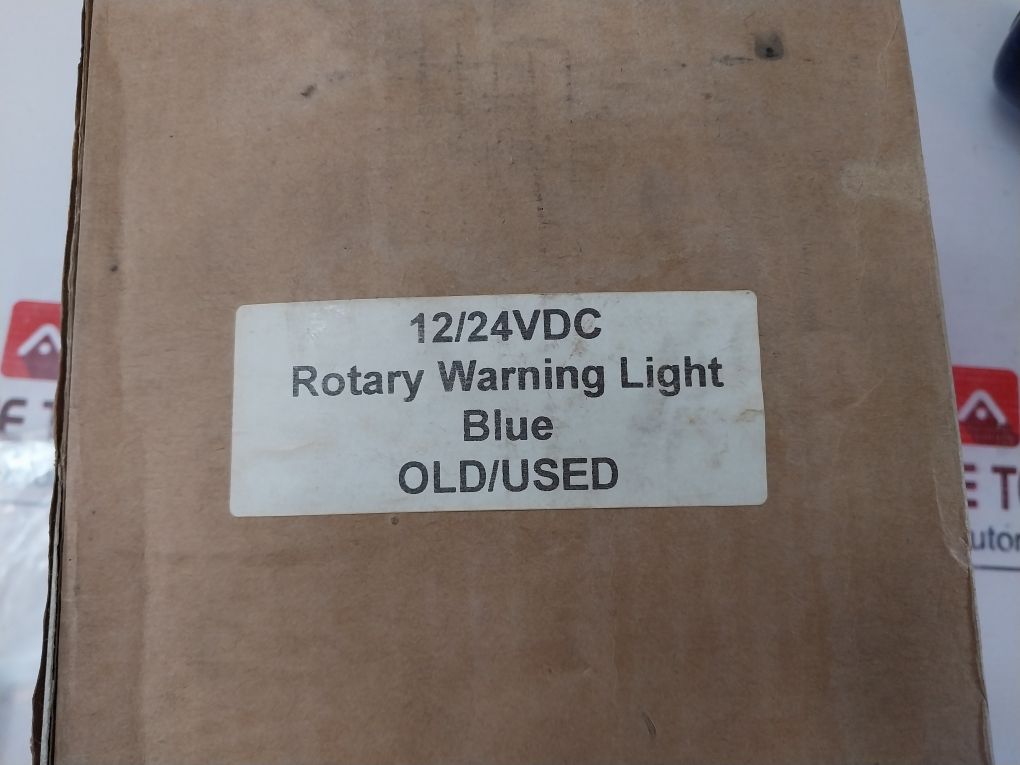 70218 03 Rotary Warning Light Blue 12/24Vdc
