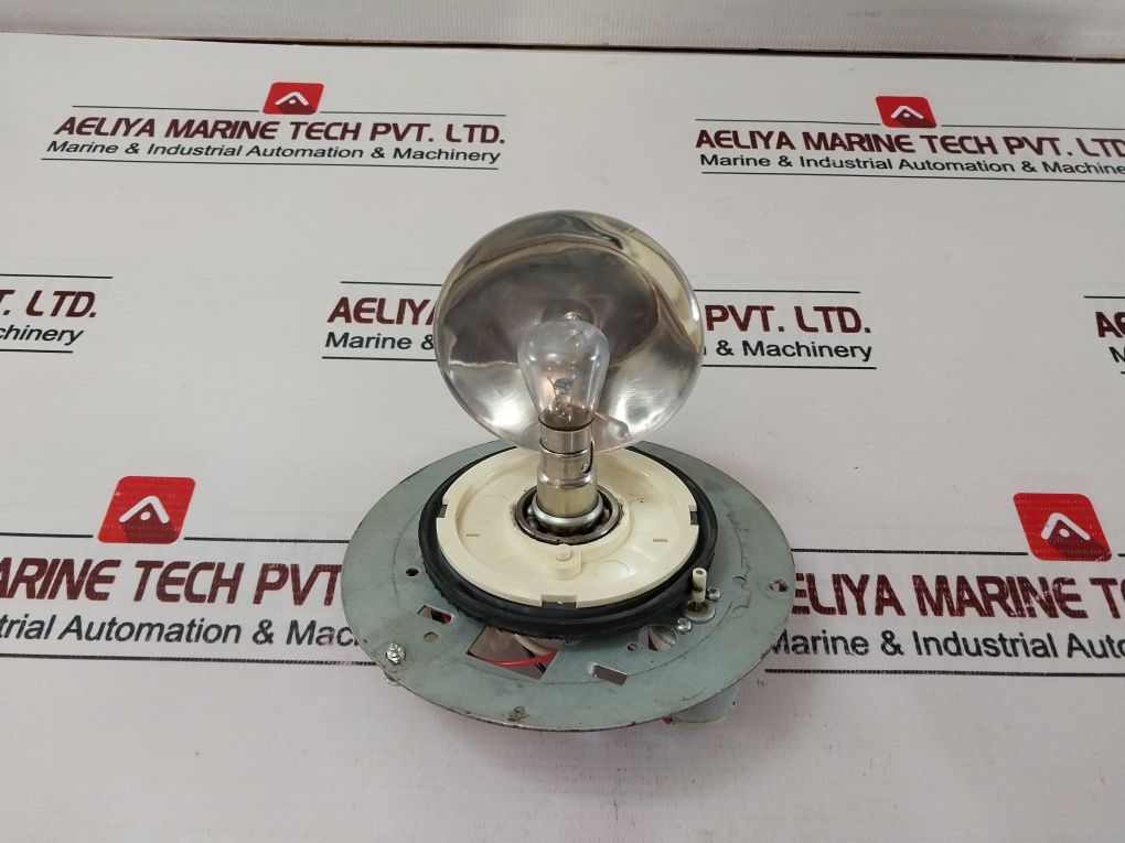 70218 03 Rotary Warning Light Blue 12/24Vdc