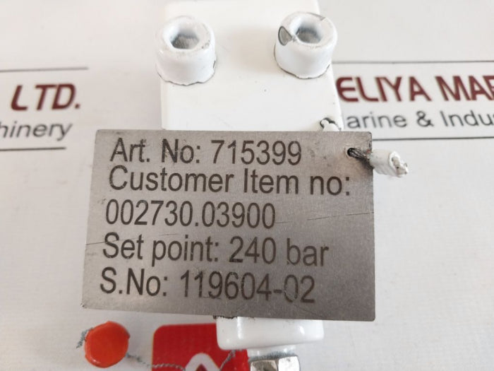 715399 Item No 002730.03900 240Bar