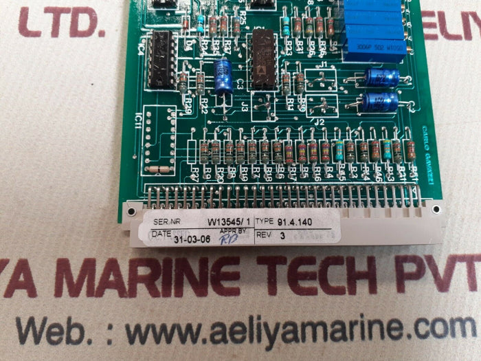 Carlo gavazzi 4014-0000 pcb card 91.4.140