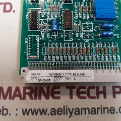Carlo gavazzi 4014-0000 pcb card 91.4.140
