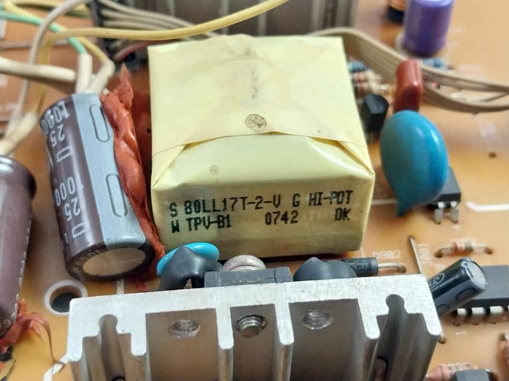 715G1283-5 E168066 Power Supply Board Mw-2 94V-0 1742Cmnep