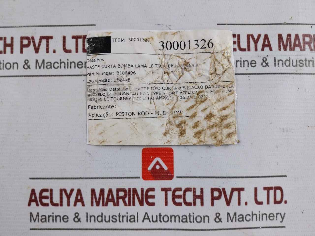 7200G-02 Mud Pump Pony Rod 30001326