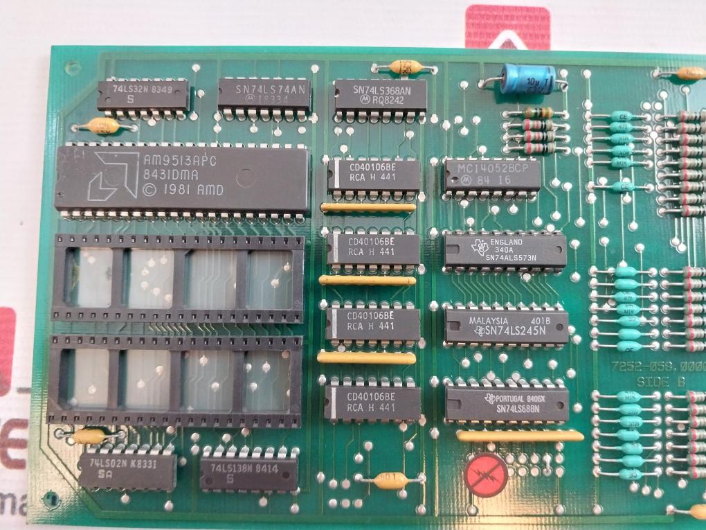 7252-058.0000 C133-714A-96P (1) Pcb Card