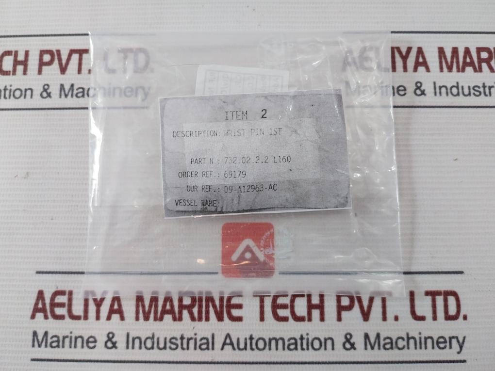 732.02.2.2 L160 Piston Wrist Pin