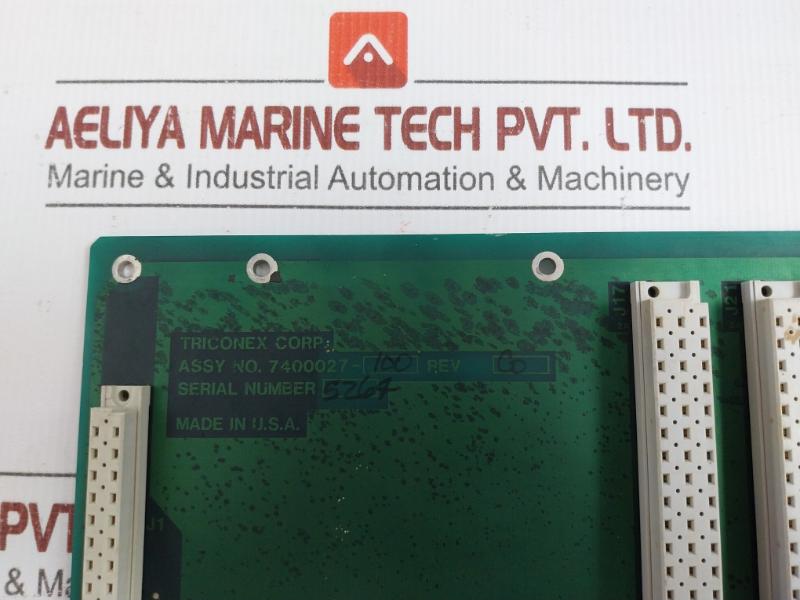 7400027-100 Passive Backplane Motherboard Triconex