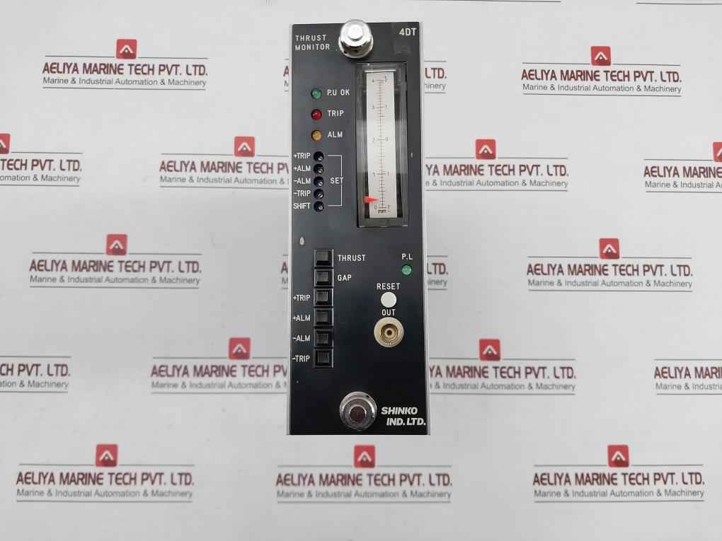 75-4Dt Thrust Monitor Shinko Ac100V -2 To +2 Mm