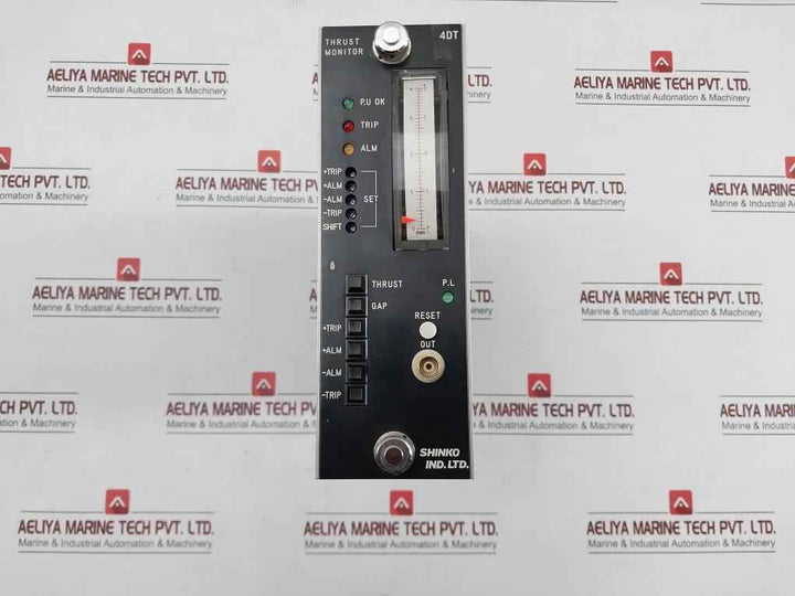 75-4Dt Thrust Monitor Shinko Ac100V -2 To +2 Mm