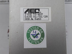 75-4Dt Thrust Monitor Shinko Ac100V -2 To +2 Mm