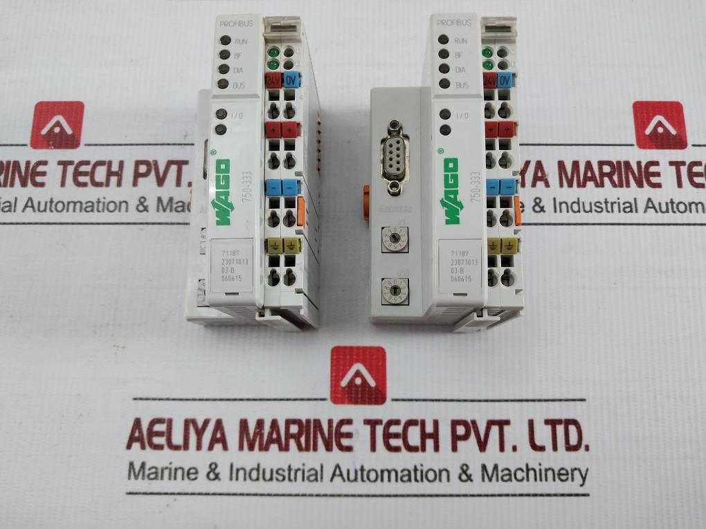 750-333 Wago 24V Dc Profibus Dp Fieldbus Coupler