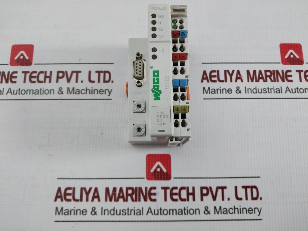 750-333 Wago 24V Dc Profibus Dp Fieldbus Coupler