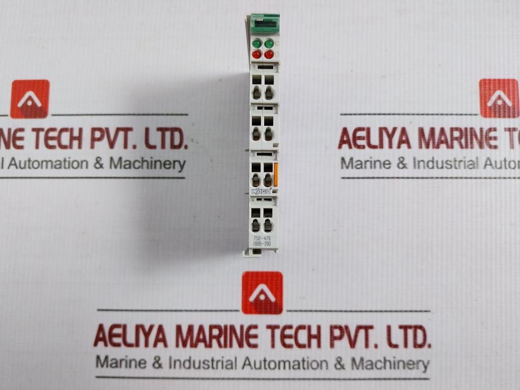 Wago Analog Input Module 24Vdc 55˚C 750-476/000-200