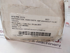 Network Conquer V0106 Video Distributor with Power Supply, E204460