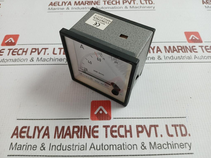 75/5A Analog Amp Meter Saci