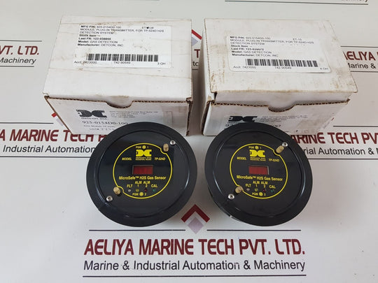 Detcon Tp-524D Microsafe H2S Gas Detection 925-0154D0-100