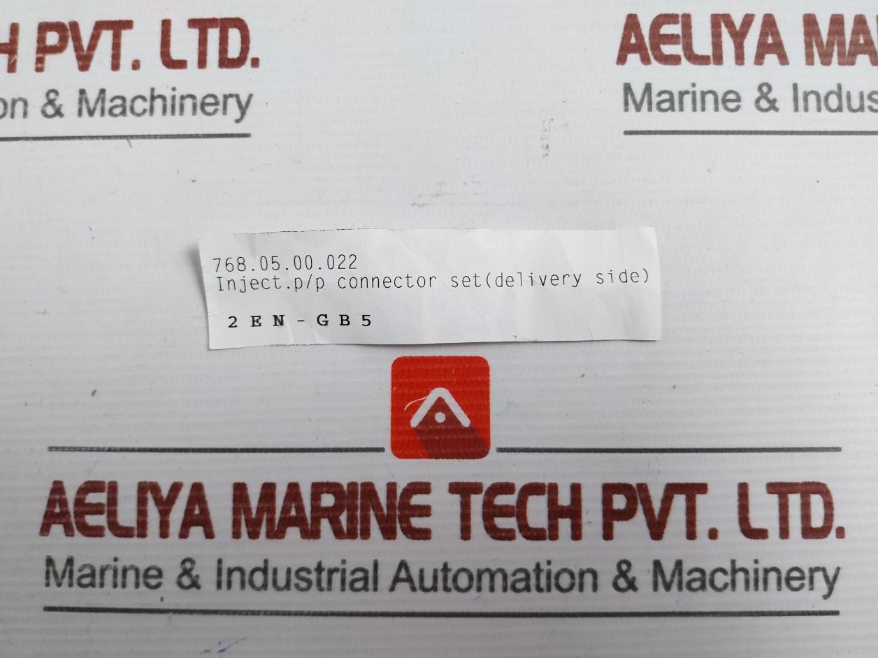 New Condition Delivery Side Injection Pump Connector Set 768.05.00.022