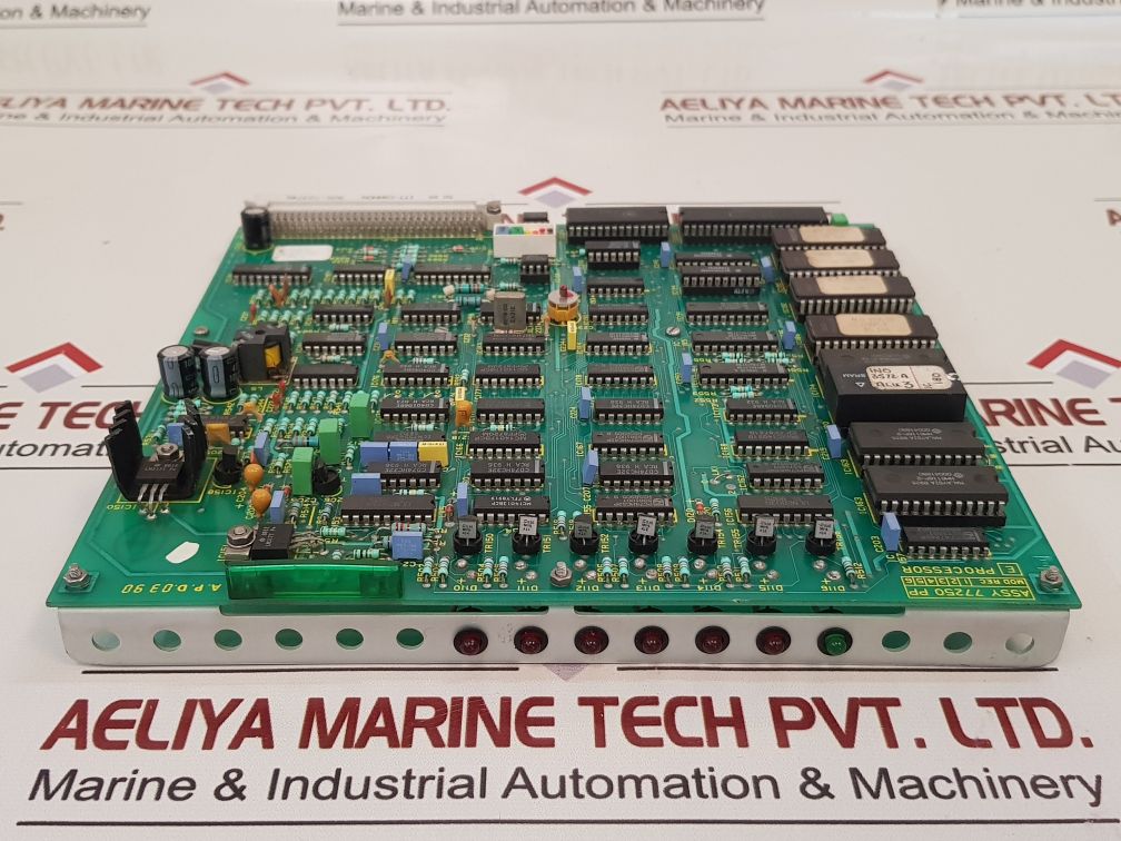 77250 Pp Processor Module Pcb Card Mod Rec: 1-6
