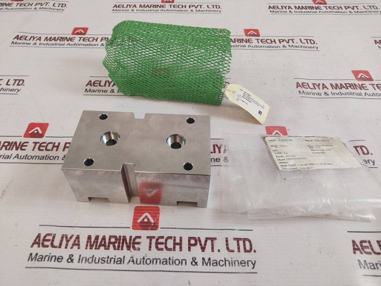 OCEANEERING 0317954 Body Valve SPM 0.5 In 90 DEG 3wnc Seal Subbed 3-5KSI