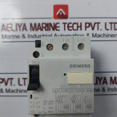Siemens 3vu1300-1ms00 Circuit Breaker 750v 100ka 50/60hz