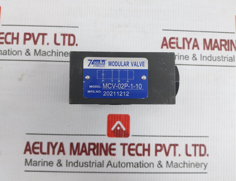 7 Ocean Hydraulics Check Valve Mcv-02P-1-10