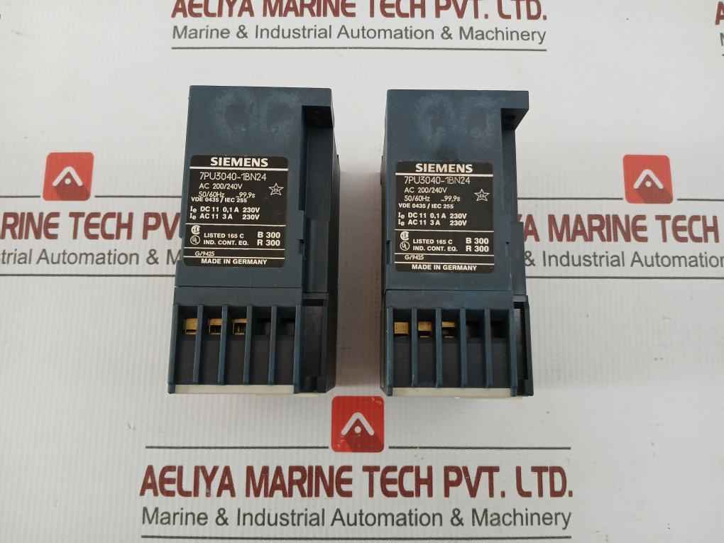 7Pu3040-1Bn24 Timing Relay Ac 200/240V-50/60Hz Siemens