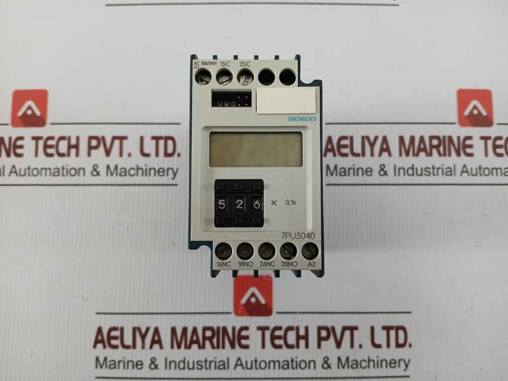 7Pu3040-1Bn24 Timing Relay Ac 200/240V-50/60Hz Siemens