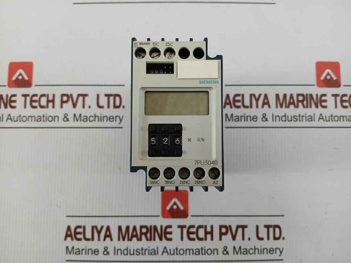 7Pu3040-1Bn24 Timing Relay Ac 200/240V-50/60Hz Siemens