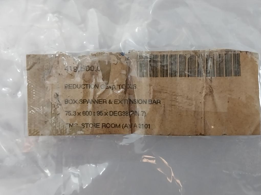 7 Reduction Gear Tools 75.3X 600 X 95 X Deg38