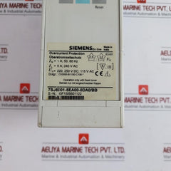 7Sj6001-5Ea00-0Da0/Bb Overcurrent Protection Module By Siemens 50-60 Hz