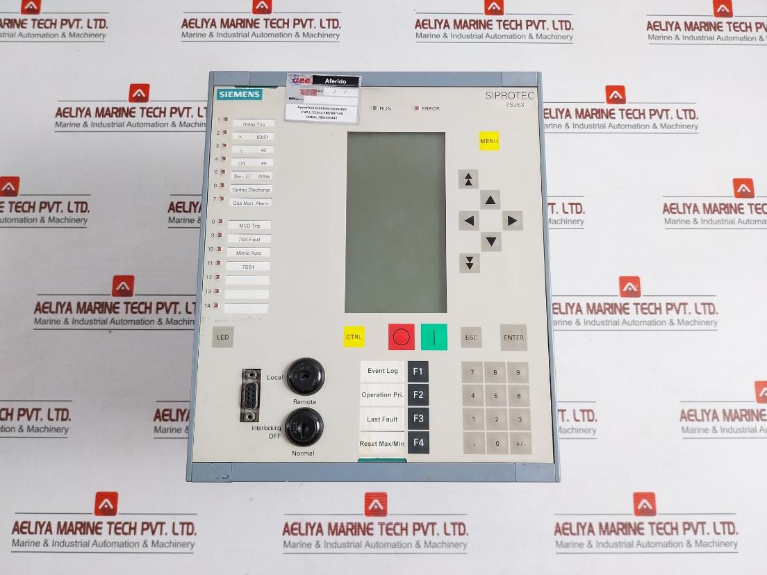 7Sj6311-5Eb92-3Fg0-l0B/Ee Brand Siemens Multifunction Protective Relay