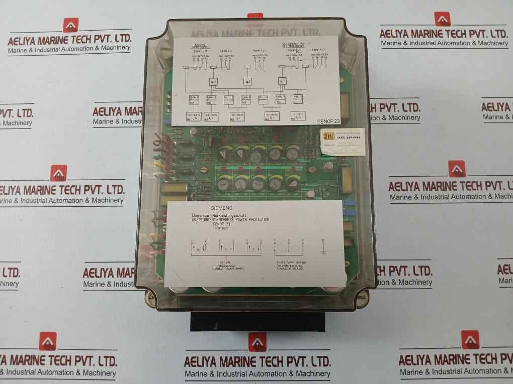 7Sp 8005 Overcurrent-reverse Power Protection Unit 3X400/450V 50/60Hz Siemens
