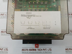 7Sp 8005 Overcurrent-reverse Power Protection Unit 3X400/450V 50/60Hz Siemens