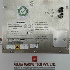 7Ss5251-5Fa01-1Aa1/Ee Busbar Protection Relay Brand Siemens 48-250Vdc