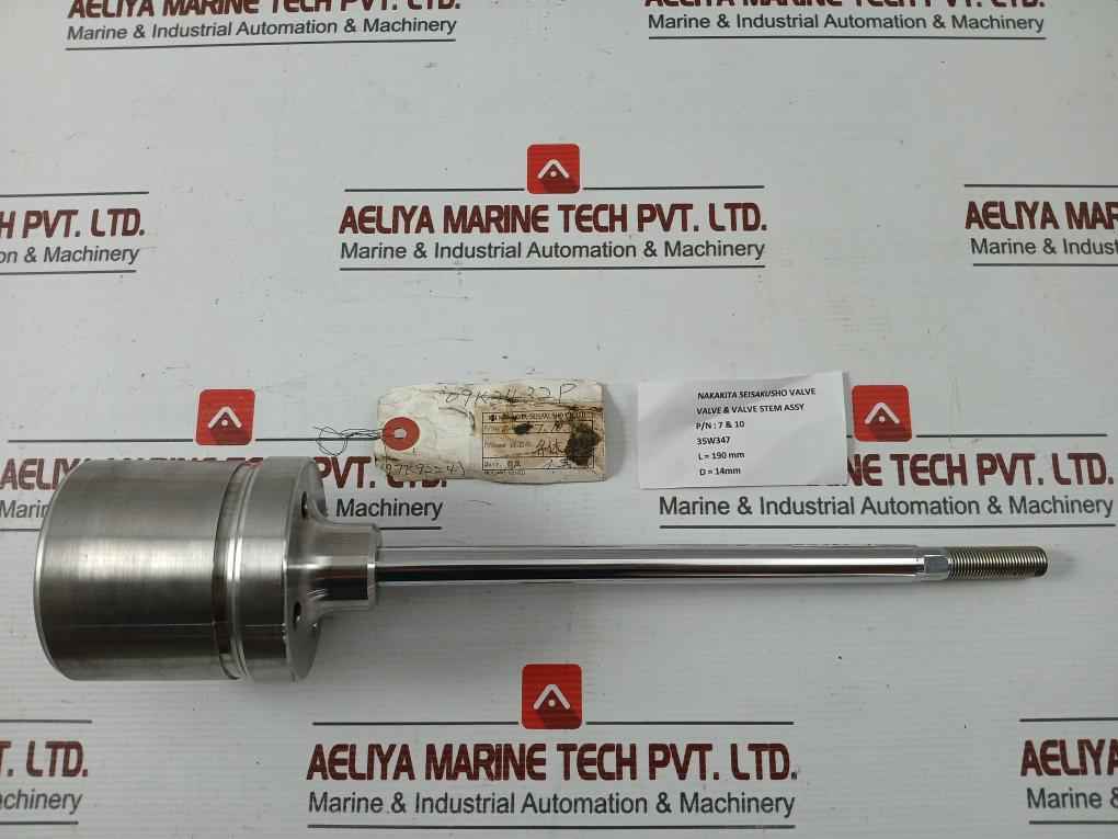 7 & 10 Valve & Valve Stem Assembly L=190 Mm Nakakita