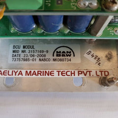 Man b&w 3157169-9 backup control unit