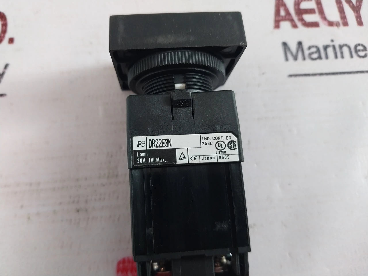 Fuji Electric Ar9T511-m White Clear Indicator Pilot Light