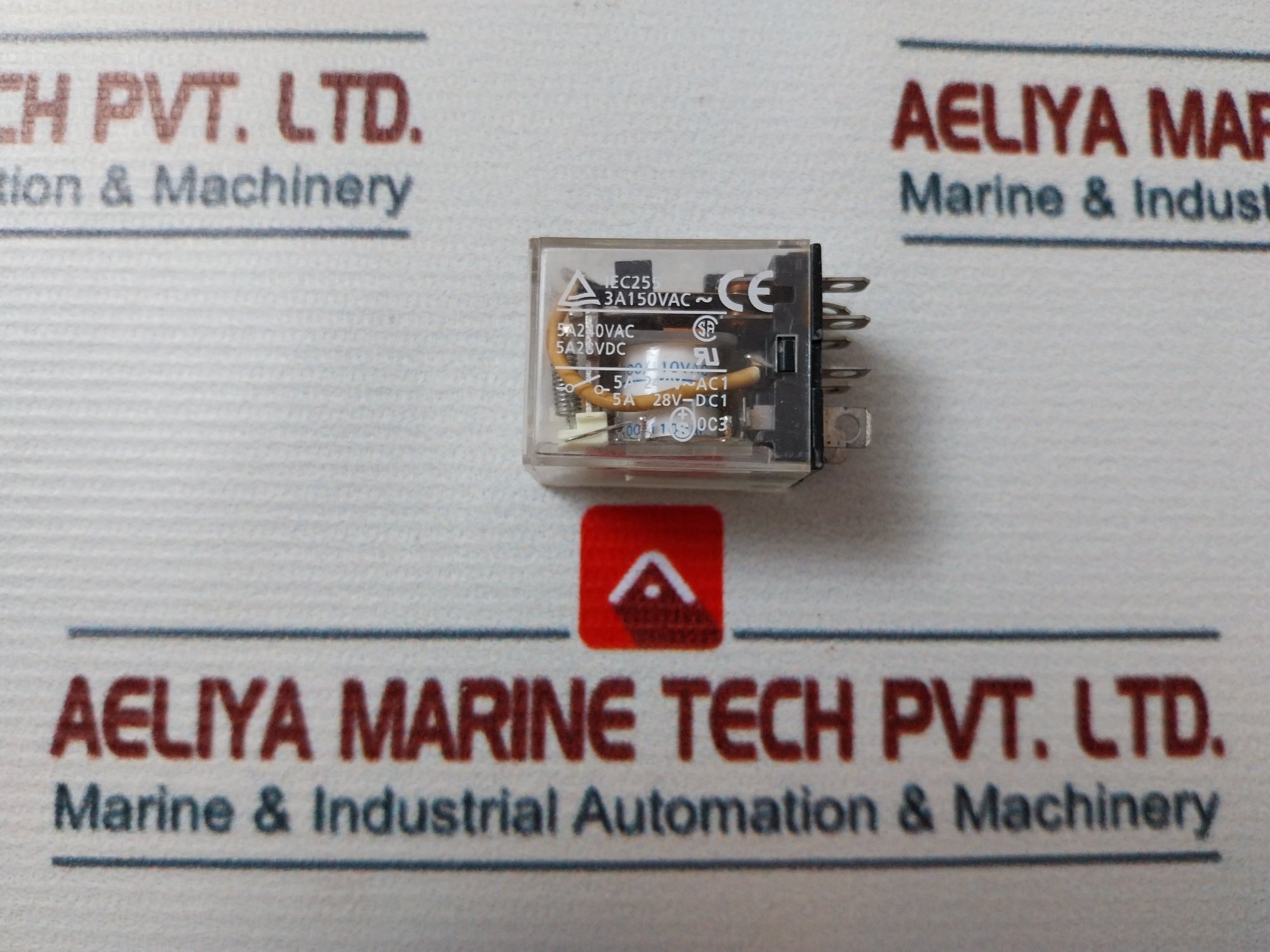 Lot Of 3X Omron Ly2N Relay 100/110Vac