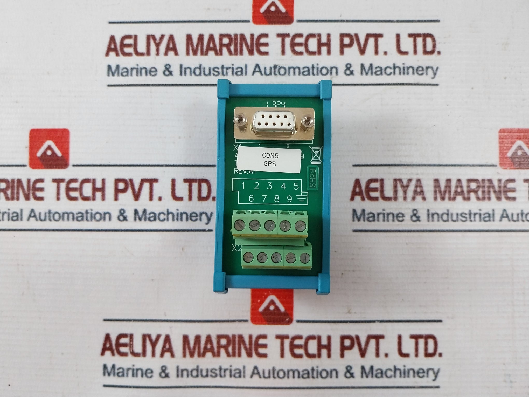 Advantech Adam-3909 Din-rail Mounting Screw Terminal Module Dm09-ap02