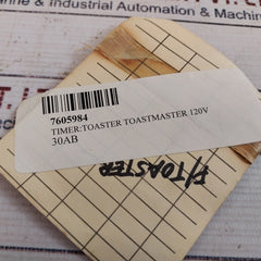Toastmaster 7605984 Toaster Timer Control 120V
