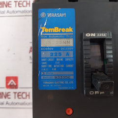 Terasaki XS225NN Circuit Breaker 225A 3-Pole 600V